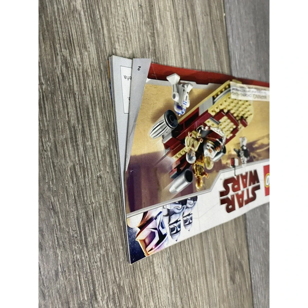 LEGO Star Wars 8092 Luke's Landspeeder‎ Instruction Manual 2010 Illustrated